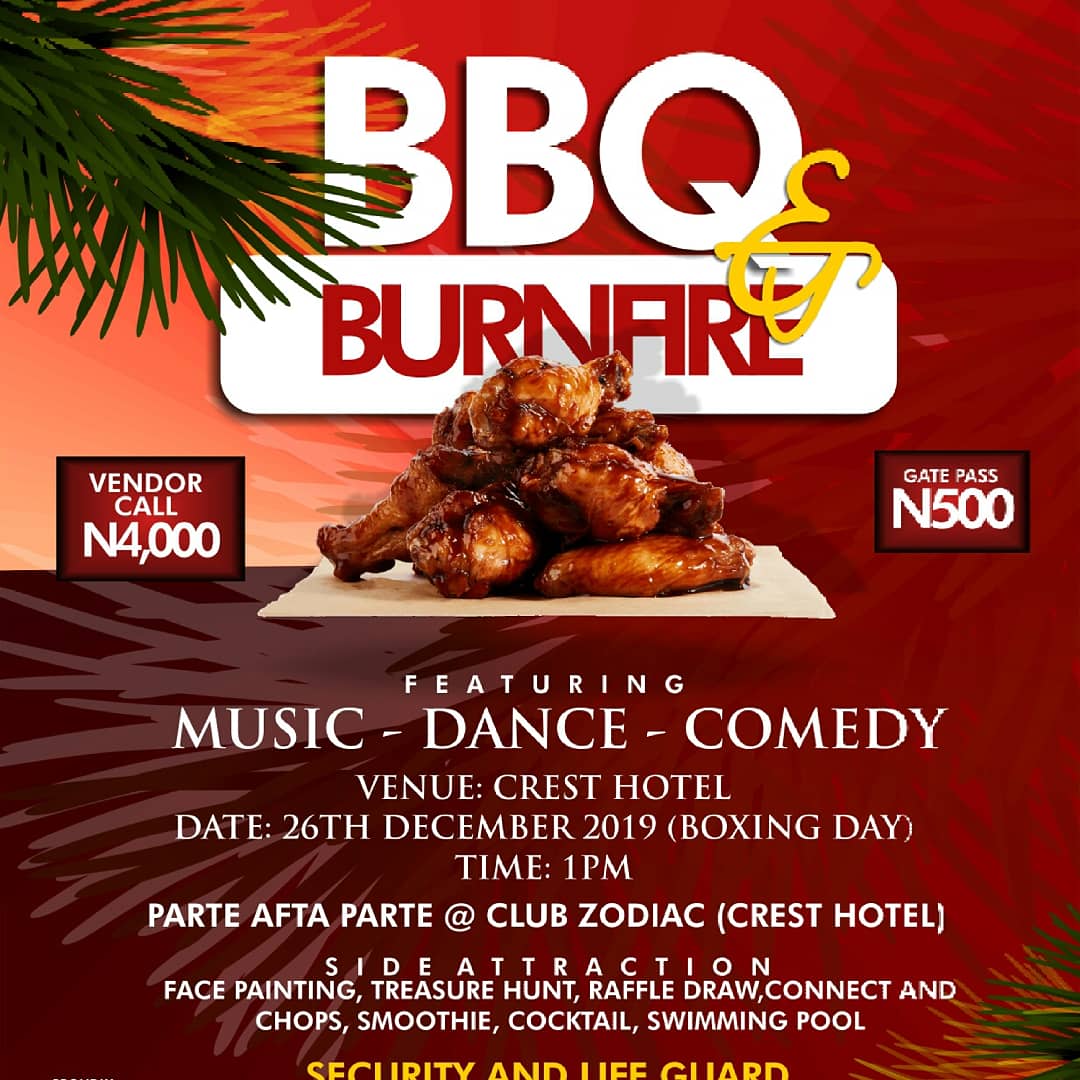 EVENT: ﻿BBQ and Burn fire
