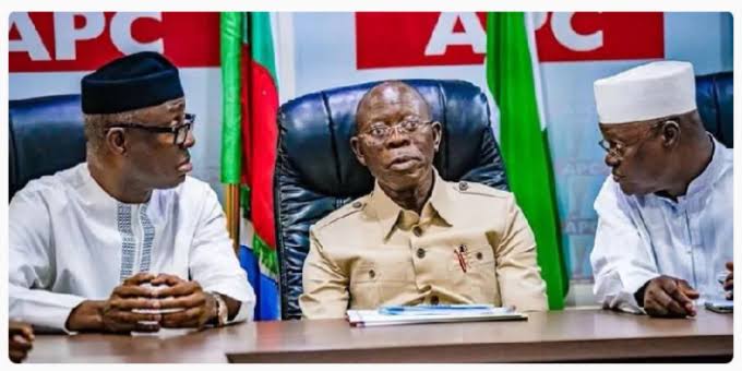 APC appoints Ajimobi, 2 others as new national officers Hours after Oshiomhole’s suspension