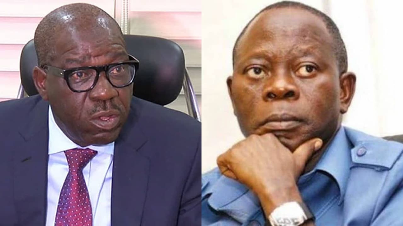 “Stay away from Edo APC primaries” Obaseki to Oshiomhole