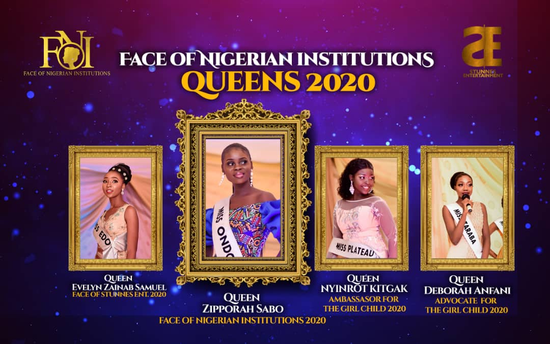 Meet Face Of Nigerian Institutions Queens 2020