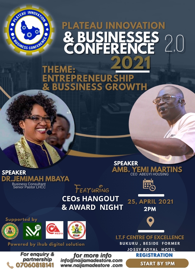 THE 2ND PLATEAU INNOVATION & BUSINESS CONFERENCE 2021 – LIST & VOTING PROCEDURE