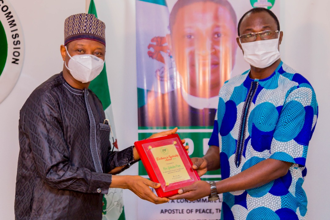 Rev. Yakubu Pam, NCPC Boss Receives Excellence in Leadership Award from PFN