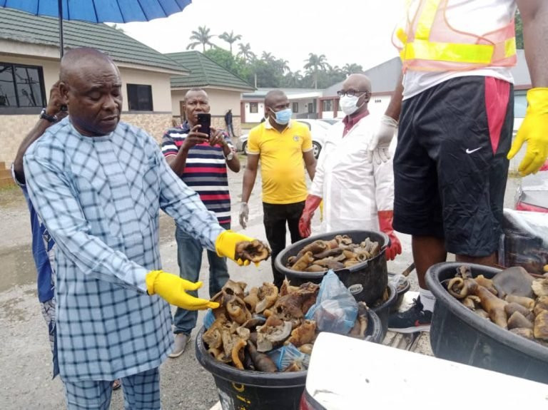 Four women arrested for selling donkey meat