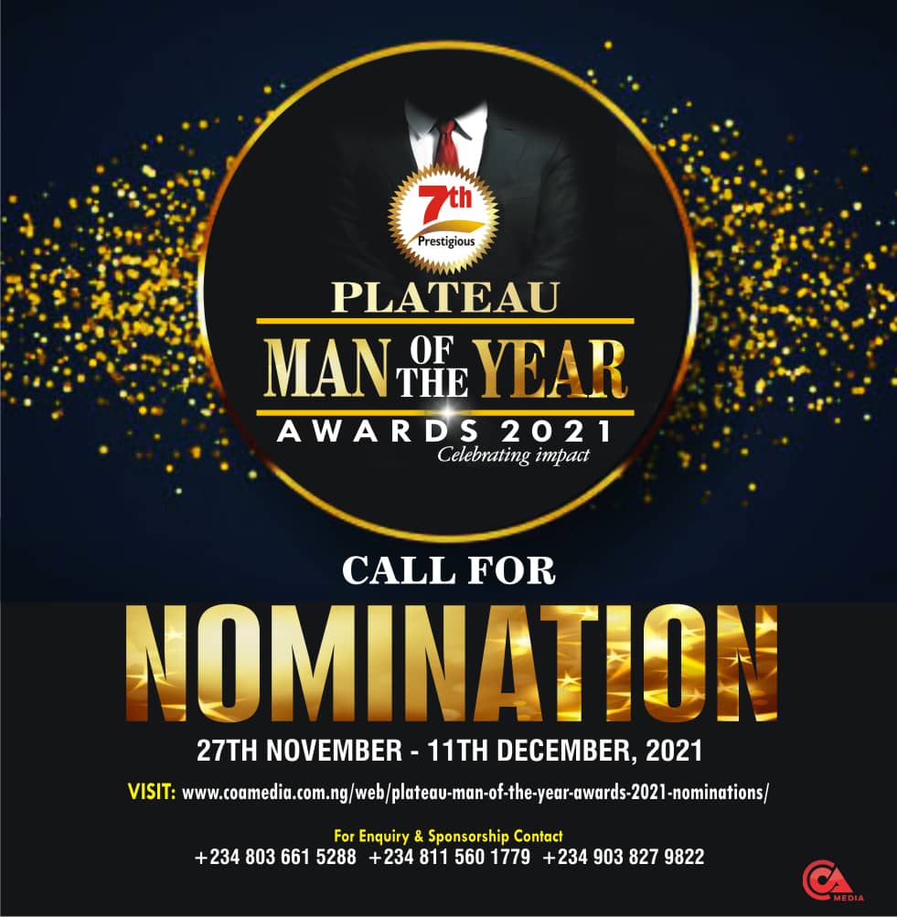 7th Plateau Man of the Year Awards Call for Nominations