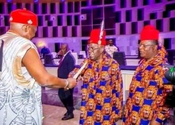 Tinubu bags chieftaincy title in Ebonyi