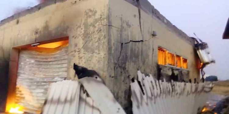 Unknown gunmen burn INEC office in Ebonyi, destroy 340 ballot boxes