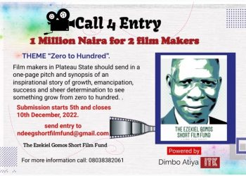N1 Million for 2 film makers to be won – The Ezekiel Gomos Short Film Fund