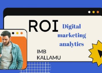 Digital marketing analytics helps track ROI