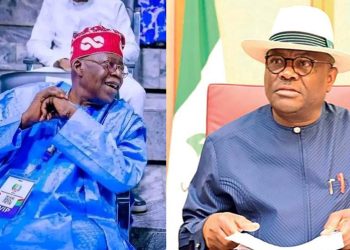Tinubu praises Wike: “Without you, I wouldn’t have won the election.”