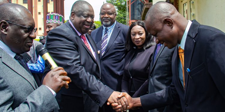 Gov Mutfwang conduct on-the-spot assessment of facilities