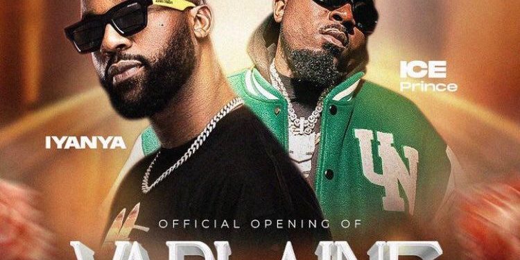 Iceprince, Iyanya to thrill fans at the opening of Varlaine Cafe & Grill 10th June, 2023