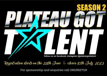 PLATEAU GOT TALENT: 1mimillion Naira worth of prizes up for grab