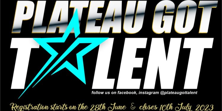 PLATEAU GOT TALENT: 1mimillion Naira worth of prizes up for grab