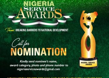 Nigeria Service Awards: Nominations for the 3rd Edition is now Open
