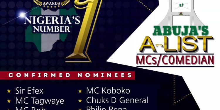 Who is Who Awards Unveils Controversial A-List MC’s/Comedians in FCT