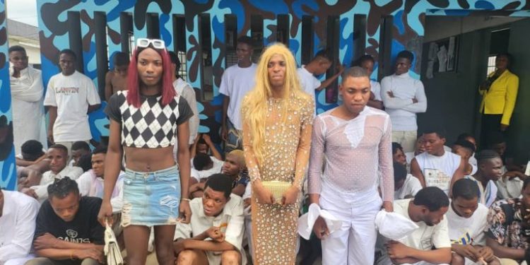 Police Arrest Over 100 For Conducting G@y Wedding In Delta (VIDEO)