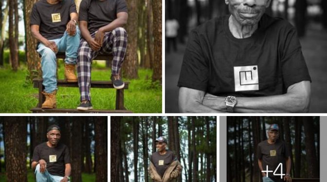 Age-Defying Fashion: Grandpa Charlie, Age 92, Rocks Colabo Design Outfit with Style