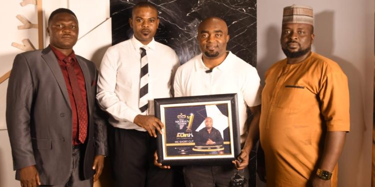 MC Shortcut gets Abuja A-LIST Comedian Recognition from WHO is WHO Awards Nigeria