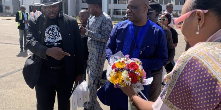 Veteran Gospel Musician Dr. Panam Percy Paul Receives Warm Welcome After Surviving Motor Accident