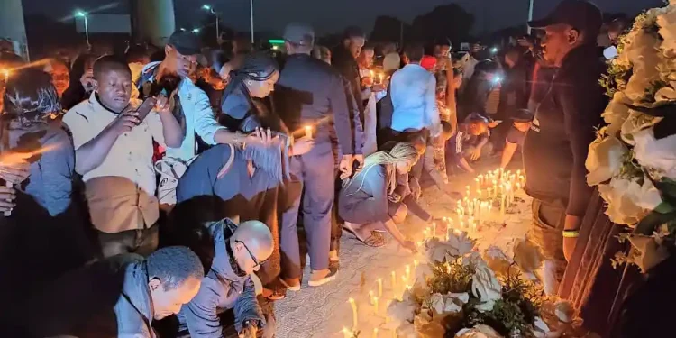 Plateau Residents Unite in Candlelight Vigil to Remember Victims of Christmas Eve Tragedy