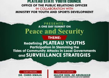 Plateau Youths set to hold Peace and Security Summit