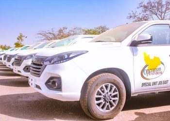 Plateau Govt Strengthened State Security By Commissioning 34 Vehicles
