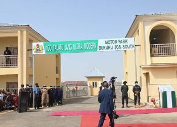 Gov Mutfwang Unveils Ultra Modern Motor Park In Plateau