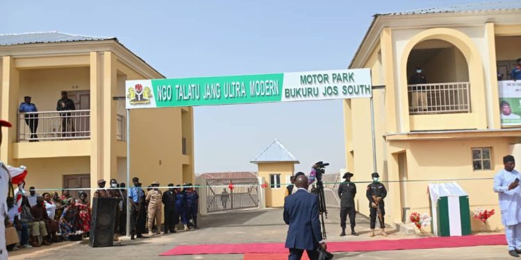 Gov Mutfwang Unveils Ultra Modern Motor Park In Plateau