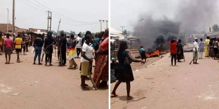 Protest Break Out in Bokkos After Recent Attacks in Plateau Community