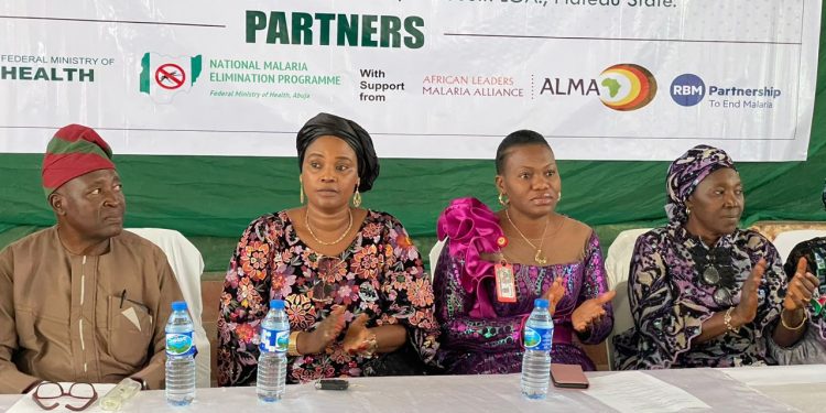 Mrs. Abiodun Essiet, SSA to the President Launches Community-Led Malaria Eradication Initiative in Plateau State