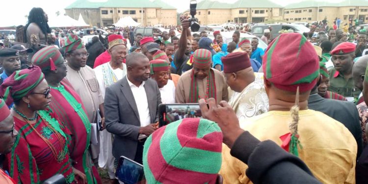 Gbong Gwom Jos Da Jacob Gyang Buba Harps on Purposive Unity as Berom in Riyom LGA Celebrates Nzem Berom