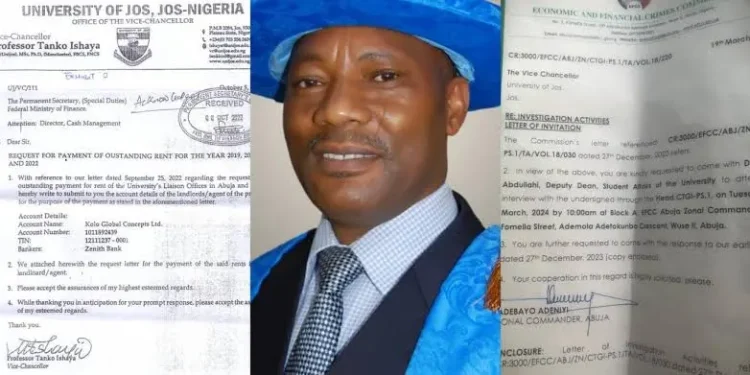 University of Jos VC Under EFCC Scrutiny for Alleged N355 Million Fraud