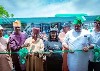 Gov. Mutfwang Launches Tin City Metro Buses, Assure Citizens of Better Days Ahead