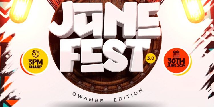 Walk with Gold Presents June Fest 3.0: Owam Be Edition