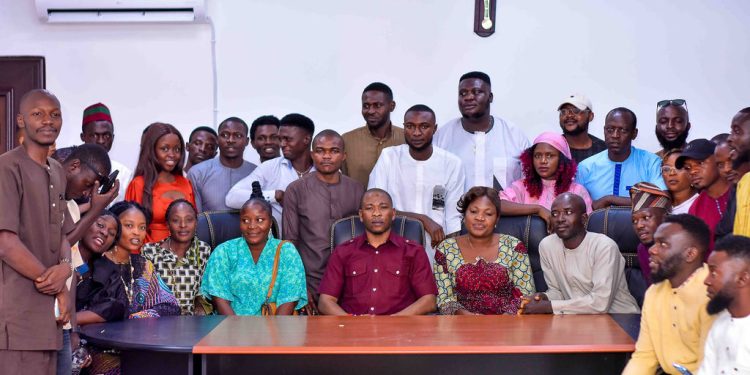 Former Classmates Honor Plateau State Speaker, Dewan with Courtesy Visit and Award