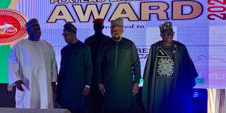 PLASIEC Chairman Honored as Electoral Personality of the Year at Plateau Excellence Awards 2024