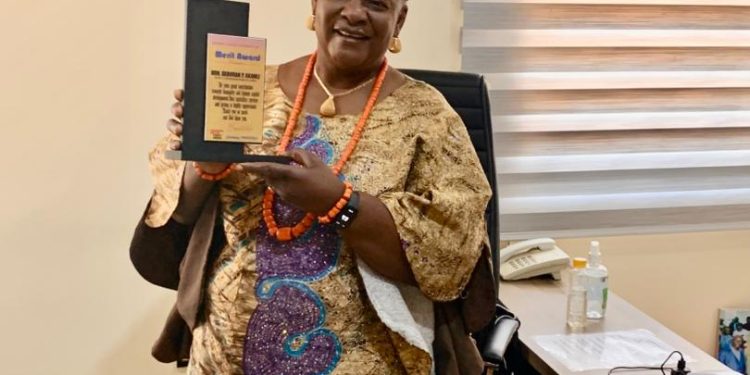 Hon. Deborah Akanle Honored with Merit Award for Service to Humanity