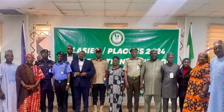 PLASIEC Hosts Post-Election Review with Plateau State Advisory Consultative Committee on Election Security (PLACCES)