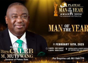Barr. Caleb Manasseh Mutfwang: Plateau Man of the Year 2024