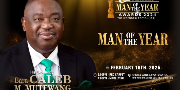 Barr. Caleb Manasseh Mutfwang: Plateau Man of the Year 2024