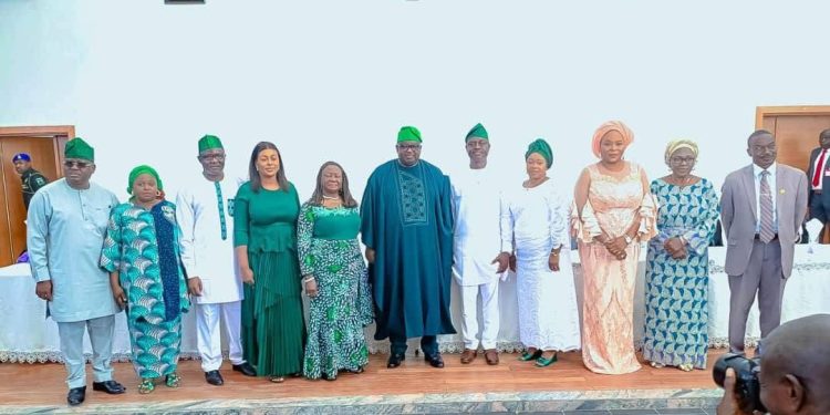 Governor Mutfwang Swears in New Commissioners, Inaugurates Governing Councils, and Calls for Innovative Leadership to Drive Development