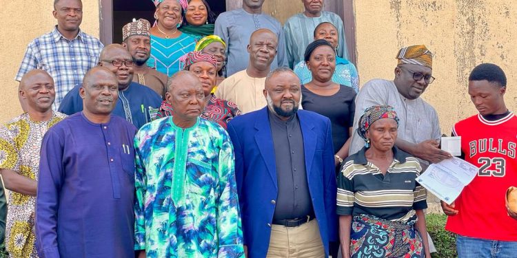 PLASIEC Presents Insurance Cheque and Additional Support to Family of Deceased Ad-Hoc Staff