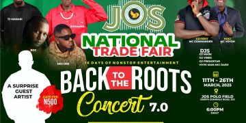 Jos Trade Fair 2025 to Feature ‘Back To The Roots’ Daily Musical Concert at Jos Polo Field