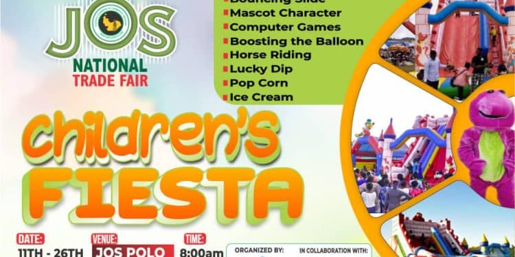 Exciting Children’s Fiesta Set for Jos Trade Fair 2025