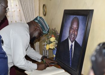 PLASIEC Commiserates with Sonni Tyoden Family, Honors Late Professor’s Legacy