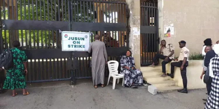 Judiciary Workers Lock Out Federal High Court Judges, Lawyers, Litigants