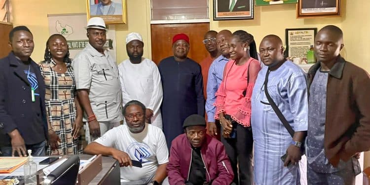 Commissioner Adams Bulus Tasks Bloggers on Responsible Reportage During a Courtesy Visit