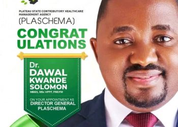 POBA Congratulates Dr. Dawal Kwande Solomon on Appointment as Acting DG of PLASCHEMA