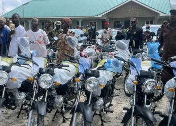 Mikang Council Boss Empowers Constituents with 5 Cars, 30 Motorcycles, and 1,800 Bags of Grains