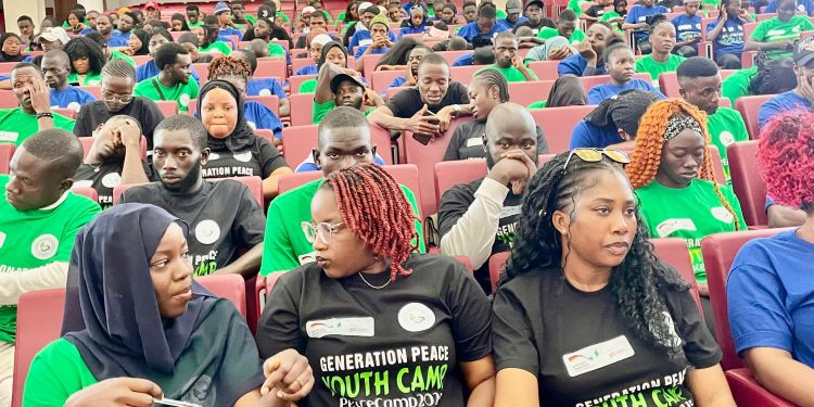 Generation Peace Youth Camp 2025: Governor Mutfwang Calls on Youths to Rewrite Plateau’s Story with Peace